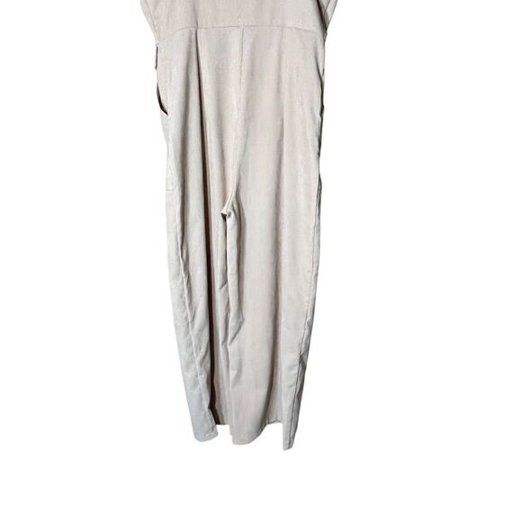 Nasty‎ Gal Corduroy Cream Zip Up Jumpsuit Size 6 - Picture 11 of 11